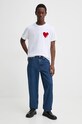 Τζιν παντελόνι A.P.C. jean martin COHTD.H09121 μπλε AW24