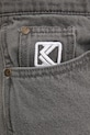 Bavlněné džíny Karl Kani šedá 6000499
