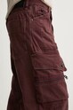 G-Star pantaloni de bumbac D25359.D491 burgundia