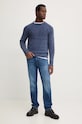 Τζιν παντελόνι Guess MIKE M4BA66.D4Z84 σκούρο μπλε AW24