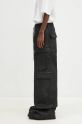 Rick Owens jeansi Double Cargo Jumbo Belas DU02D2398.SBW negru AW24