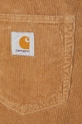 Carhartt WIP pantaloni in velluto a coste Landon Pant I032297.2FS02 beige