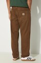 Odjeća Traperice Carhartt WIP Newel Pant I033123.2Y4J smeđa