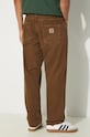 Ρούχα Τζιν παντελόνι Carhartt WIP Newel Pant I033123.2Y4J καφέ