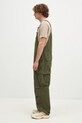 Džínové lacláče Carhartt WIP Cargo Bib Overall I033752.2BR4J zelená AW24