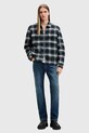 AllSaints jeansy bawełniane REID niebieski M025EB