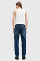AllSaints jeansy bawełniane REID M025EB granatowy