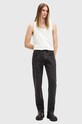 Хлопковые джинсы AllSaints REID чёрный M025EB