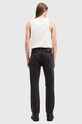 Хлопковые джинсы AllSaints REID M025EB чёрный