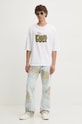 Fiorucci jeansi U01FPDJE075DN03DN07 albastru AW24
