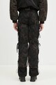 Oblečení Kalhoty Andersson Bell Camouflage Mesh Layered Tying Pants apa767w černá
