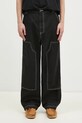 ICECREAM jeansi Canvas Carpenter Pant negru ICW001