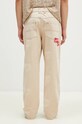 Τζιν παντελόνι PLEASURES Heart Ultra Work Pants P24F011 μπεζ AW24