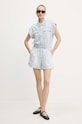 Traper kombinezon Miss Sixty 6L2JJ0280000 JJ0280 DENIM S/JUMPSUIT 6L2JJ0280000 plava AW24