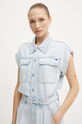 Traper kombinezon Miss Sixty 6L2JJ0280000 JJ0280 DENIM S/JUMPSUIT plava 6L2JJ0280000