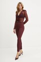 Elisabetta Franchi salopeta burgundia TU02146E2