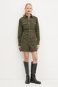 Джинсовий комбінезон Weekend Max Mara 2425246016600 зелений AW24