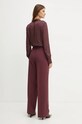 Îmbrăcăminte Twinset salopeta 242TT2103 burgundia