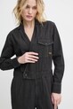 G-Star salopetă jeans D25317.D540 negru AW24