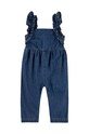 Levi's kombinezon niemowlęcy RUFFLE STRAP JUMPSUIT krótki zielony 1EK963