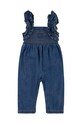 Levi's kombinezon niemowlęcy RUFFLE STRAP JUMPSUIT 1EK963 zielony AW24