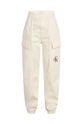 Дитячі спортивні штани Calvin Klein Jeans WOVEN CARGO з еластаном бежевий IB0IB02270.9BYH