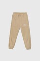 Дитячі спортивні штани Calvin Klein Jeans TERRY JOGGER трикотаж бежевий IB0IB02119.9BYH