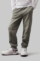 Chłopiec Calvin Klein Jeans spodnie dresowe dziecięce FLEECE JOGGER IB0IB02123.9BYH zielony