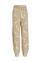 Мальчик Детские хлопковые штаны Calvin Klein Jeans TERRY JOGGER IB0IB02124.9BYH бежевый