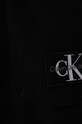 Chłopiec Calvin Klein Jeans spodnie dresowe bawełniane dziecięce BADGE CARGO RELAXED IB0IB02199.9BYH czarny