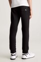 Calvin Klein Jeans spodnie dresowe bawełniane dziecięce REGULAR JOGGER IU0IU00604.9BYH czarny