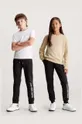 Παιδικό βαμβακερό παντελόνι Calvin Klein Jeans REGULAR JOGGER