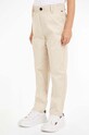 Tommy Hilfiger pantaloni per bambini SKATER CHINO PANT tessuto beige KB0KB09146.9BYH