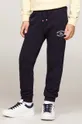 Tommy Hilfiger pantaloni de trening pentru copii MONOTYPE FLOCK REG KB0KB09065.9BYH.128.176 bleumarin