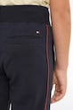 Tommy Hilfiger spodnie dresowe dziecięce TAPE REGULAR KB0KB09066.9BYH granatowy