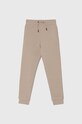 Dětské tepláky Guess pletenina béžová L2YQ46.KAIJ1.9BYH