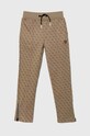 Детские спортивные штаны Guess с эластаном бежевый L4YQ18.FL04Q.9BYH