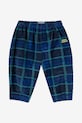 Dětské kalhoty Bobo Choses 224FB004 námořnická modř AW24