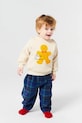 Dětské kalhoty Bobo Choses námořnická modř 224FB004