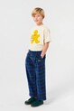 Bobo Choses pantaloni copii panza bleumarin 224FC008
