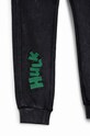Desigual spodnie dresowe bawełniane dziecięce HULK zielony 24WBPK04