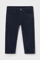 Mayoral pantaloni de bumbac pentru copii sztruks slim fit basi bumbac bleumarin 502.3A.Baby.9BYH