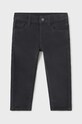 Mayoral pantaloni de bumbac pentru copii sztruks slim fit basi bumbac gri 502.3A.Baby.9BYH