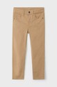 Dětské kalhoty Mayoral slim fit basic látka béžová 517.5B.Mini.9BYH