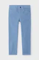 Дитячі вельветові штани Mayoral sztruks slim fit basi бавовна блакитний 537.5C.Mini.9BYH