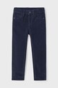 Mayoral pantaloni din catifea pentru copii sztruks slim fit basi bumbac bleumarin 537.5C.Mini.9BYH