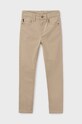 Mayoral pantaloni copii slim fit basic panza bej 582.7C.Junior.9BYH