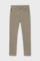 Mayoral pantaloni copii slim fit basic 582.7C.Junior.9BYH verde AW24