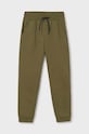 Mayoral pantaloni de trening pentru copii tricotaj verde 705.7A.Junior.9BYH