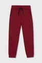 Detské tepláky Mayoral 705.7A.Junior.9BYH burgundské AW24